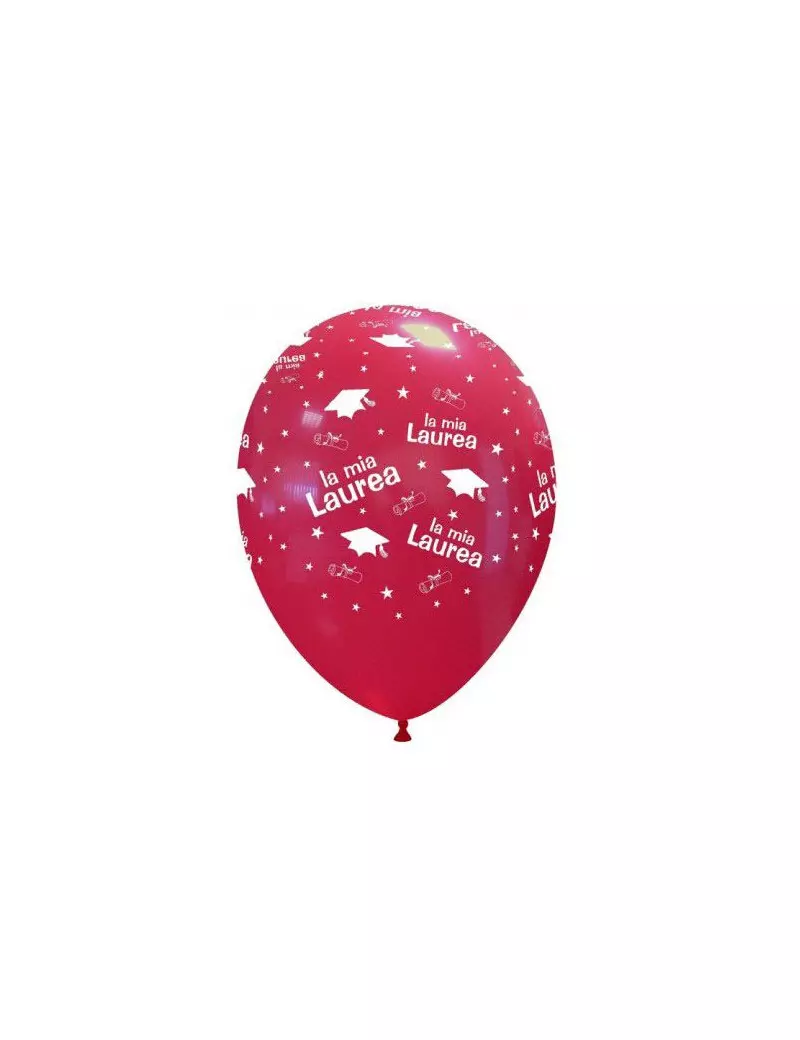 Palloncino Decoro - Ø 30 cm - Laurea