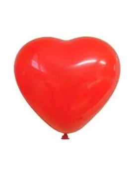 Palloncino a Cuore - Ø 30 cm - Rosso (Conf. 20)