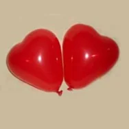 Palloncino a Cuore - Ø 13 cm - Rosso (Conf. 20)