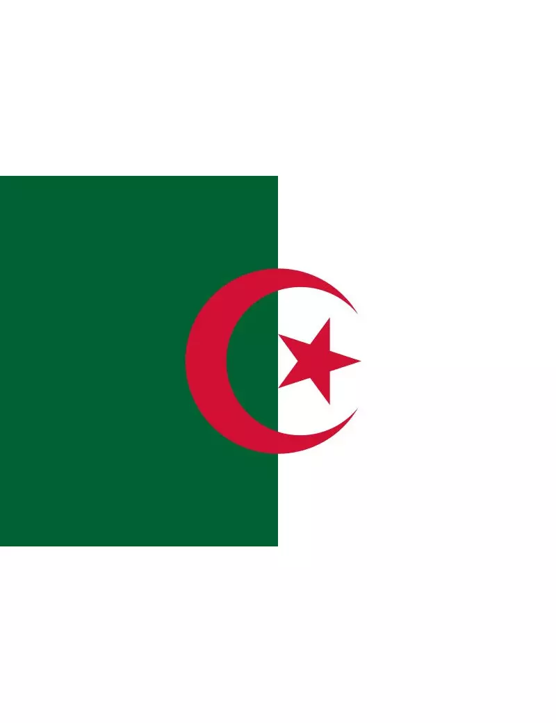 Bandiera - Algeria - 30x20 cm