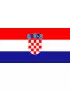 Bandiera - Croazia - 30x20 cm