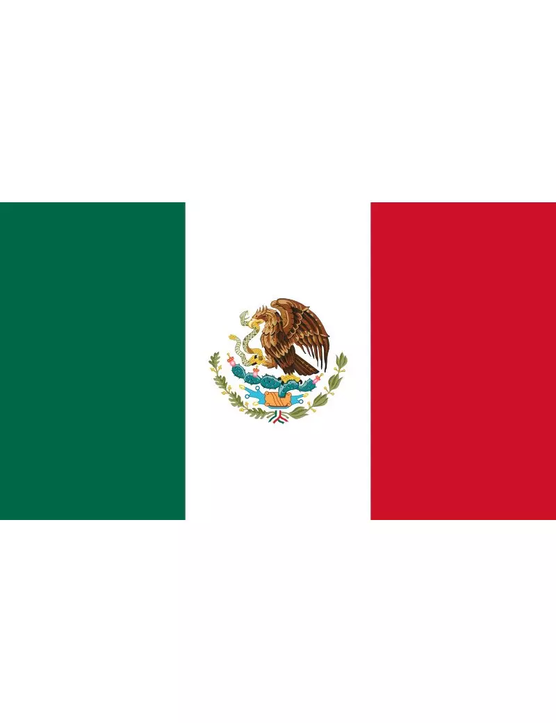 Bandiera - Messico - 150x90 cm 