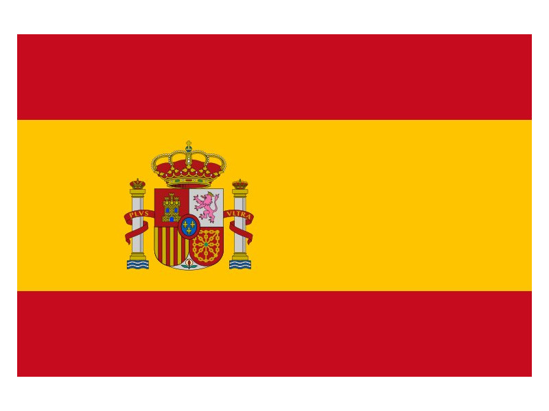 Bandiera - Spagna 1M - 20x15 cm Bandiera - Spagna 1M - 20x15 cm