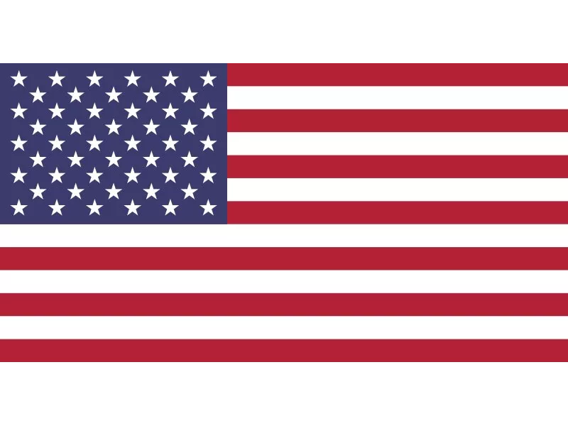 Bandiera - U.S.A. - 45x30 cm