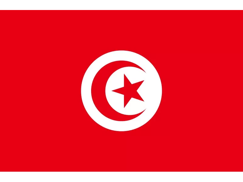 Bandiera - Tunisia - 150x90 cm 