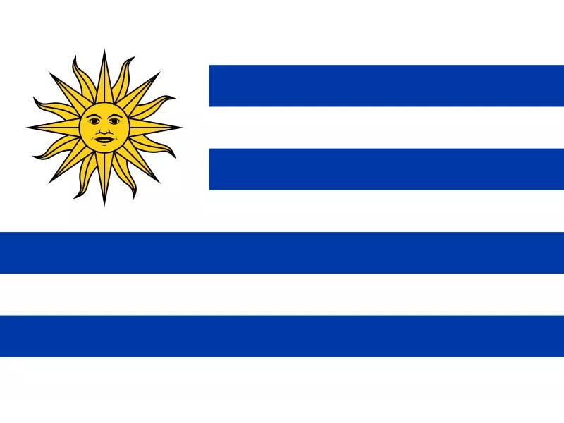 Bandiera - Uruguay - 150x90 cm 
