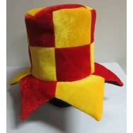 Cappello - Cilindro - Giallo/Rosso