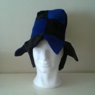 Cappello - Cilindro - Nero/Azzurro