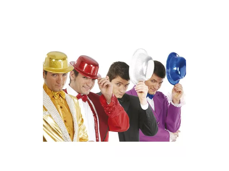 Cappello Bombetta - Assortiti Metallizzati (Conf. 4)