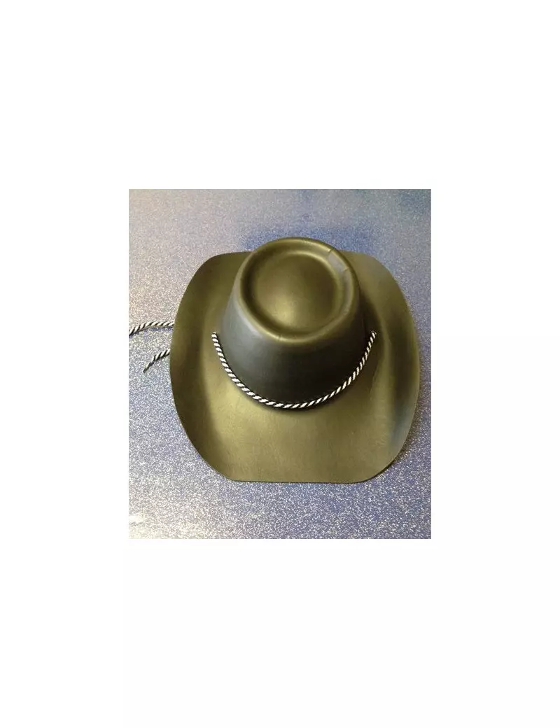Cappello Cowboy Gomma - Nero