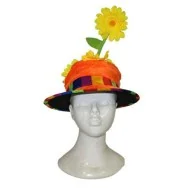 Cappello Clown con Fiore