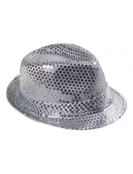 Cappello - Paillettes Argento