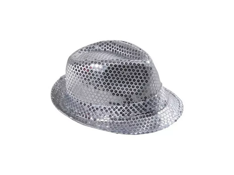 Cappello - Paillettes Argento