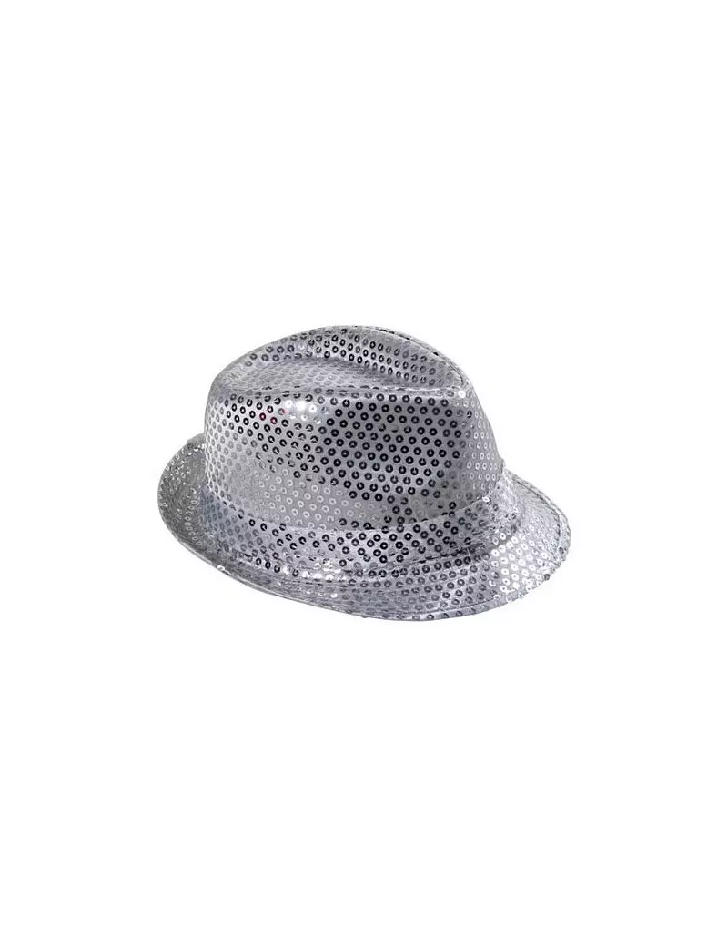 Cappello - Paillettes Argento