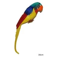 Pappagallo Finto con Piume