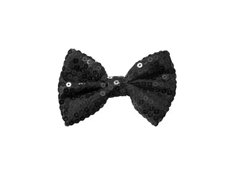 Papillon Pailletes - Nero
