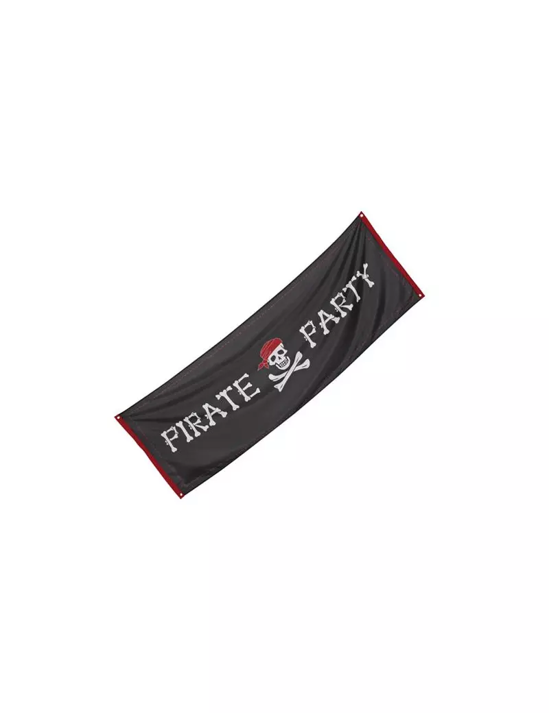 Banner Pirata Party - 220x74 cm Banner Pirata Party - 220x74 cm