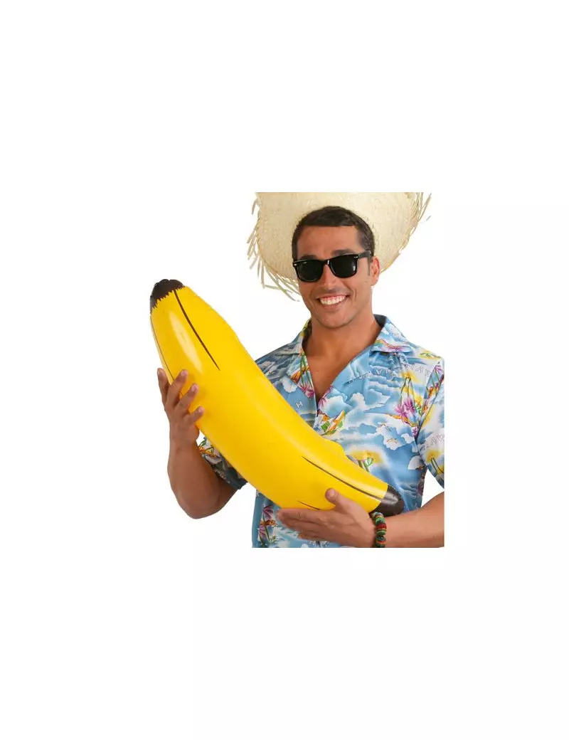 Banana Gonfiabile 70 cm Giallo 8435118276696