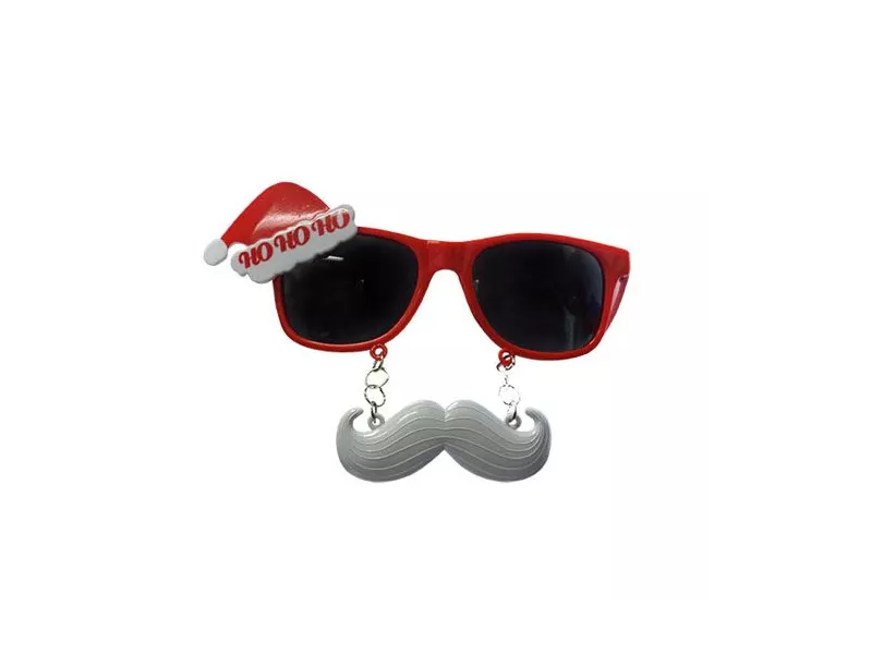 Occhiali Natalizi con Baffi Occhiali Natalizi con Baffi