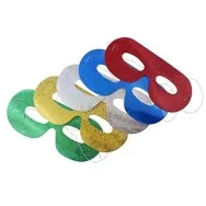 Mascherina in Carta Metallizzata Classic (Conf. 6)