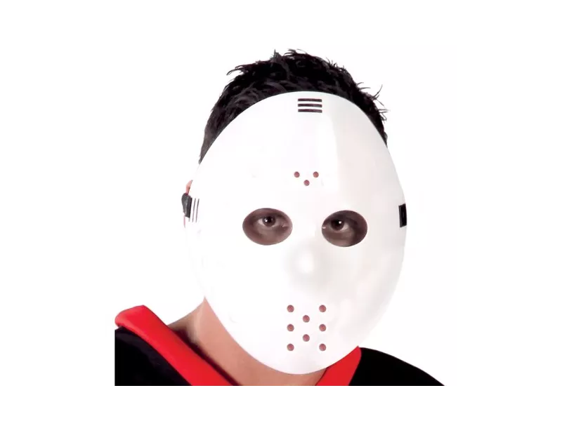 Maschera Hockey - Bianco