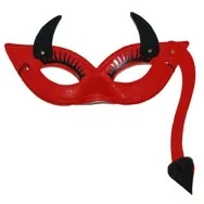 Maschera Diavolo a Farfalla