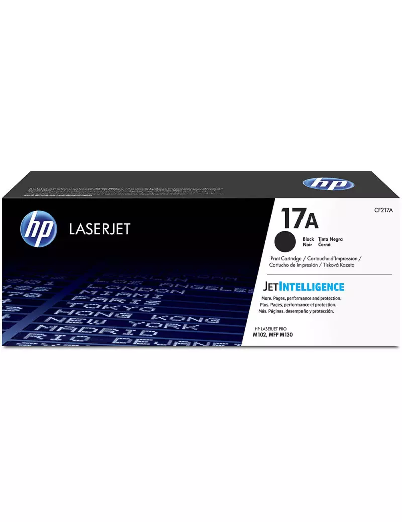 Toner Originale HP CF217A 17A (Nero 1600 pagine)