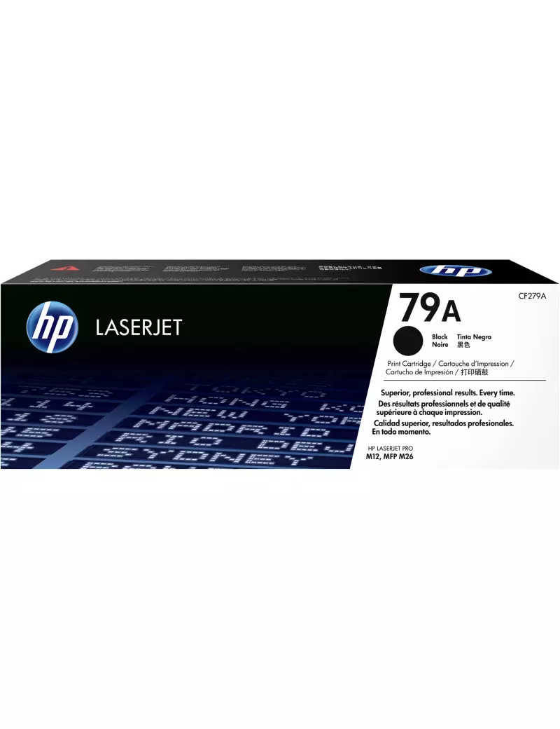 Toner Originale HP CF279A 79A (Nero 1000 pagine)