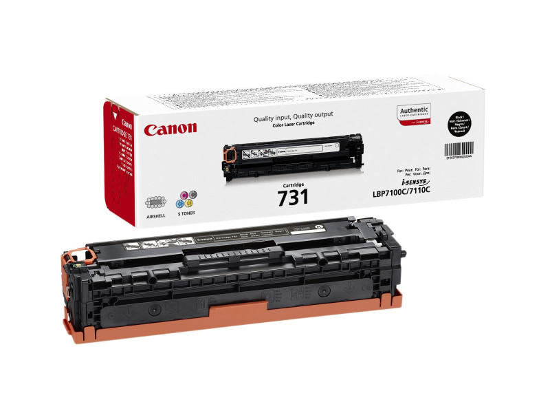 Toner Originale Canon 731BK 6272B002 (Nero 1500 pagine) Toner Originale Canon 731BK 6272B002 (Nero 1500 pagine)