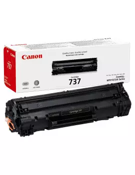 Toner Originale Canon 737 9435B002 (Nero 2400 pagine)