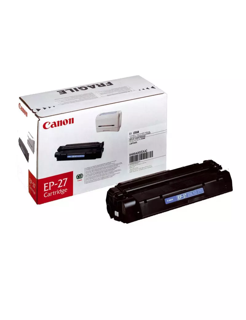 Toner Originale Canon EP-27 8489A002 (Nero 2500 pagine)