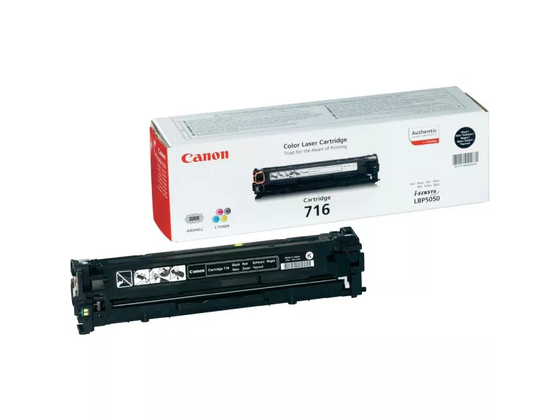 Toner Originale Canon 716bk 1980B002 (Nero 2300 pagine)