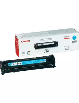 Toner Originale Canon 716c 1979B002 (Ciano 1500 pagine)