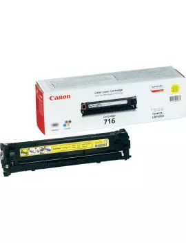 Toner Originale Canon 716y 1977B002 (Giallo 1500 pagine)