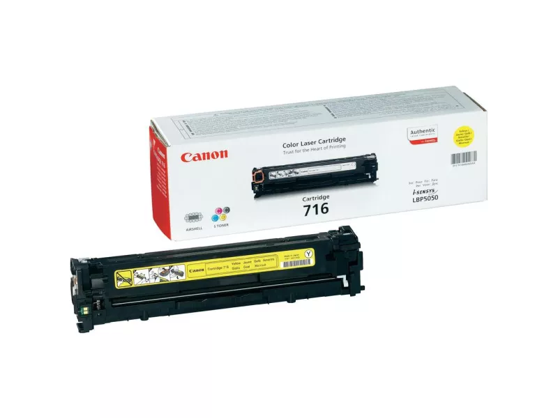 Toner Originale Canon 716y 1977B002 (Giallo 1500 pagine)