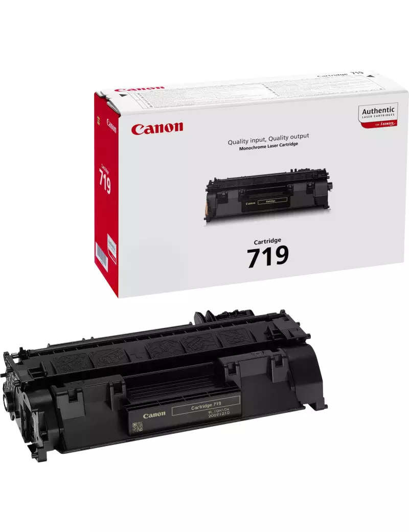 Toner Originale Canon 719 3479B002 (Nero 2100 pagine) Toner Originale Canon 719 3479B002 (Nero 2100 pagine)