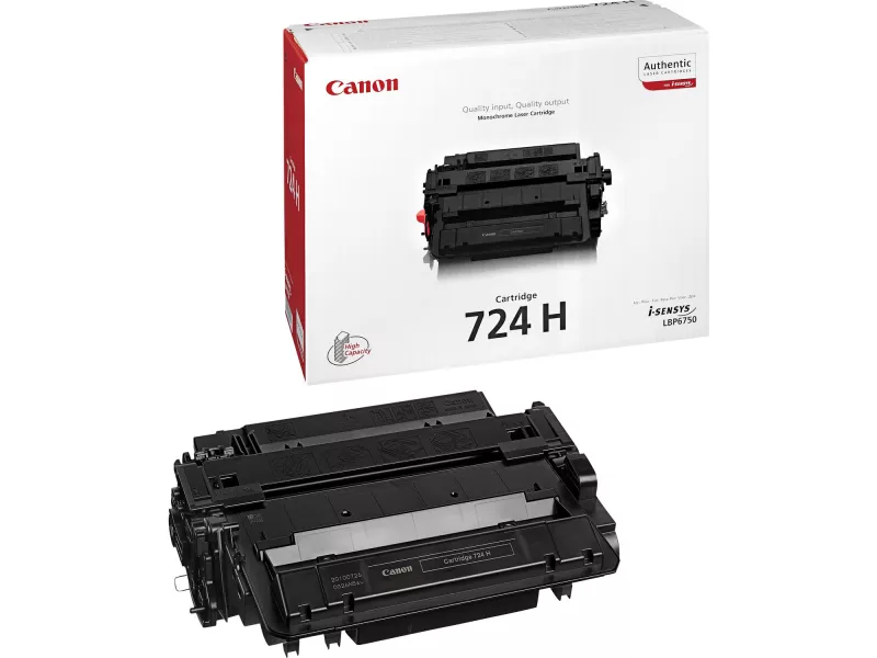 Toner Originale Canon CRG 724h 3482B002 (Nero 12500 pagine)