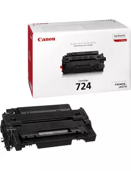 Toner Originale Canon CRG 724 3481B002 (Nero 6000 pagine)