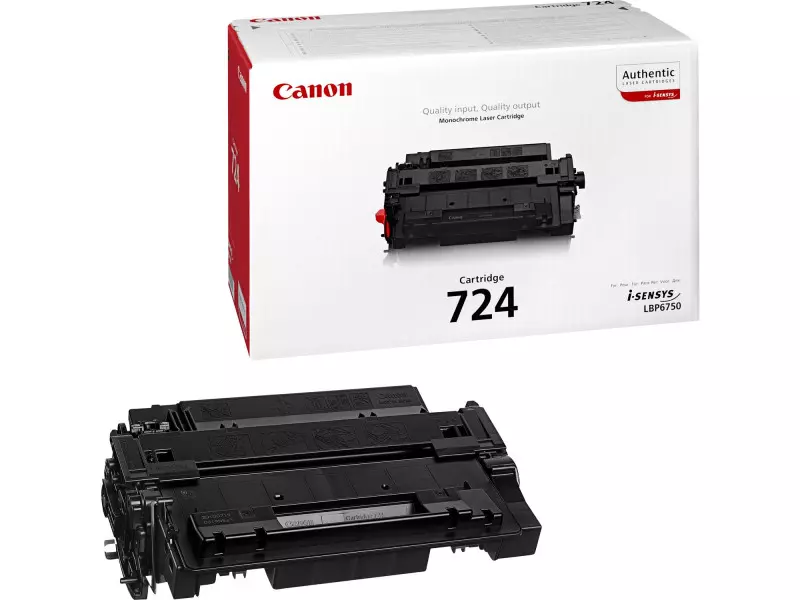 Toner Originale Canon CRG 724 3481B002 (Nero 6000 pagine) Toner Originale Canon CRG 724 3481B002 (Nero 6000 pagine)