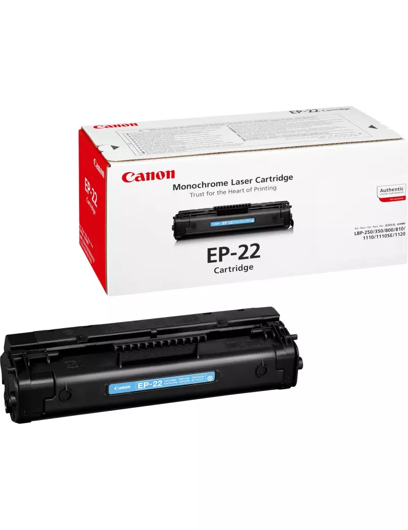 Toner Originale Canon EP-22 1550A003 (Nero 2500 pagine)