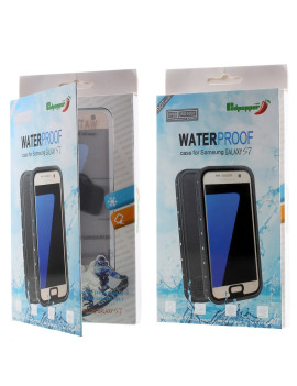 Cover RedPepper Impermeabile Waterproof Anti Urto Anti-Shock per Samsung Galaxy S7 G930 (Bianco)