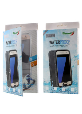 Cover RedPepper Impermeabile Waterproof Anti Urto Anti-Shock per Samsung Galaxy S7 G930 (Bianco)