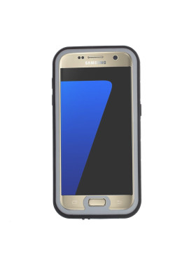 Cover RedPepper Impermeabile Waterproof Anti Urto Anti-Shock per Samsung Galaxy S7 G930 (Bianco)