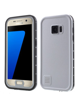 Cover RedPepper Impermeabile Waterproof Anti Urto Anti-Shock per Samsung Galaxy S7 G930 (Bianco)