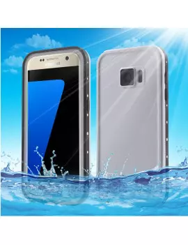 Cover RedPepper Impermeabile Waterproof Anti Urto Anti-Shock per Samsung Galaxy S7 G930 (Bianco)