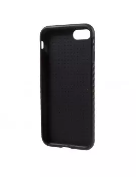 Cover in Silicone Morbido Carbon Look per iPhone 7 4,7" (Nero)