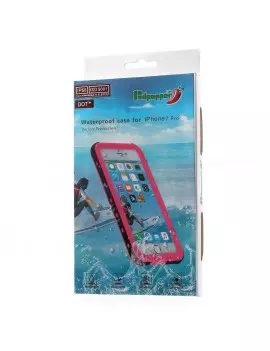 Cover RedPepper Impermeabile Waterproof Anti Urto Anti-Shock per iPhone 7 4,7" (Nero)