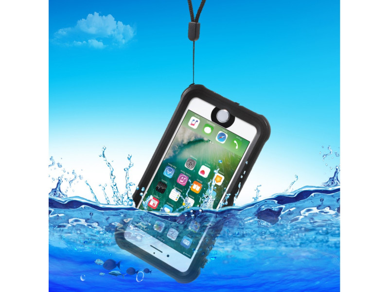 Cover RedPepper Impermeabile Waterproof Anti Urto Anti-Shock per iPhone 7 4,7" (Nero) Cover RedPepper Impermeabile Waterproof Anti Urto Anti-Shock per iPhone 7 4,7" (Nero)