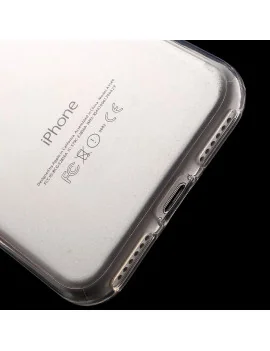 Cover in Silicone Morbido per iPhone 7 4,7" (Trasparente)