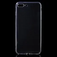 Cover in Silicone Morbido per iPhone 7 Plus 5,5" (Trasparente)